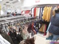 Amateur BBW with huge tits shopping