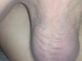 Balls slapping my ass and creampies gapping pussy