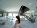 Gorgeous busty brunette just wants to you feel deep inside her pussy in VR