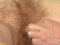 grandma enjoys her first rough hairy bush pussy fisting lesson