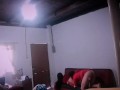 Venezuelan fucks with her housemate on the couch, good sex 