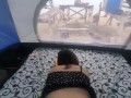 Guys, Bakit may Umuungol sa Tent? Pinay Outdoor Sex Risky Beach