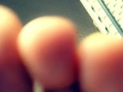 Lick my feet LOSER! On the FLOOR, with my feet on your face (Femdom POV)