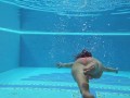 Hot big ass euro milf Sazan underwater erotics