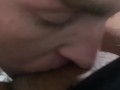 Cumming so hard on his face