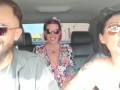 Threesome in the car