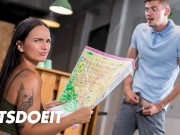 HORNY HOSTEL - Beautiful Tourist Claudia Bavel Found The Right Way To Pleasure