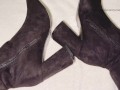 Feet teasing in tall boots then showing my thong and pussy! 