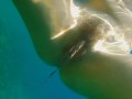 Underwater CLOSE UP PEE and Naked Swimming