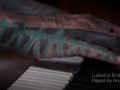 Anuskatzz first music video By: Bokov.de cinematic piano play Erotic, tattoo, ink, SFW, model, dance