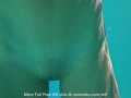 Camsoda - Sexy Brunette Plays With Her Pussy Underwater