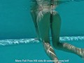 Camsoda - Sexy Brunette Plays With Her Pussy Underwater