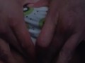 Sexy milf has a wet, fat pussy surprise under her kiwi panties for you