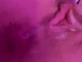 Teen slut fucking herself with dildo pussy dripping cum