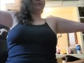 CFNM / POV step niece doing yoga while she dishes out SPH and threatens to tattle