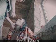 Stranger Ghost Called to Public Fuck Kisscat in an Abandoned House