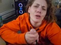 "Spew Baby, Spew!" - Heather Kane Talks Dirty as she Devours Cum in 20 Seconds
