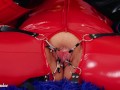 sexy lesbians hardcore rough PUSSY PLAY ass & feet tease. kinky Mistress and her fetish submissive