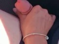 I Couldn't Resist Teasing My Tinder Date..!.. Jerking His Cock Straight Away "in Public"
