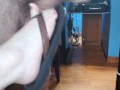 Flip flop Footjob Her POV