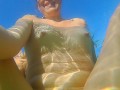 Hardcore ANAL FUCK in the Sea # Underwater CUM spray