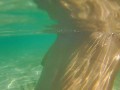 Hardcore ANAL FUCK in the Sea # Underwater CUM spray