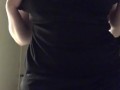 Teenage BBW Strips, Reveals Natural Heavy Tits & Curvy Body - BustySeaWitch