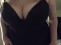 Teenage BBW Strips, Reveals Natural Heavy Tits & Curvy Body - BustySeaWitch