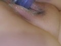 Latina fucking her pussy