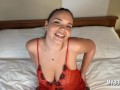 Big Tits babe Haired Pussy in Sexy Lingerie Teasing you in POV and Masturbate
