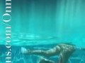 Sequins and stockings, underwater handstands, shiny tights, realise swimsuit in public, compilation