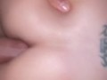He pops my anal cherry and gives my pretty, tight asshole a creampie! 🫦