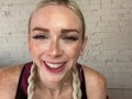 POV JOI Face Fetish FaceTime Call With Trainer Cum Countdown Roleplay - Remi Reagan
