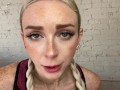 POV JOI Face Fetish FaceTime Call With Trainer Cum Countdown Roleplay - Remi Reagan