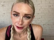 POV JOI Face Fetish FaceTime Call With Trainer Cum Countdown Roleplay - Remi Reagan