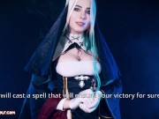 I lied to nun and she discipline me with pegging. Femdom - MollyRedWolf
