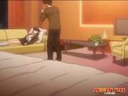 Hentai Pros - Mayu Sucks Sakamoto's Cock While Kunio Takes Pictures & Then Fucks Her From Behind