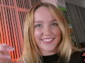 Anal oiled amateur teen POV banging while talking slutty