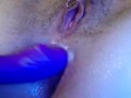 FUCKING HERSELF IN ASS WITH DILDO