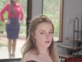 Teen Stepdaughter In 3some With Mommy