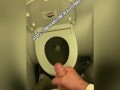 Wanking plane toilet