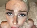 POV JOI Cum On My Cute Freckle Face Mouth Fetish Cum Countdown - Remi Reagan