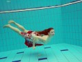 Marketa surprises you underwater being horny