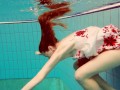 Marketa surprises you underwater being horny