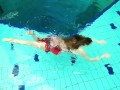 Marketa surprises you underwater being horny