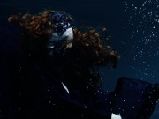 underwater moments: gothic mood mermaid..