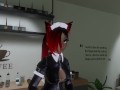 Kinky Maid gets , , and used by horny Witch | Hardcore BDSM | VRChat ERP