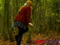 British 18 Year Olds First EVER Porn Scene - The Dildo In The Woods