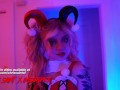 imsadspice / extrasadspice & Chris Saint TikTok Harley Quinn cosplay sextape