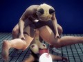 Pokemon Hentai - Hilda Sex in toilet full